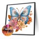 thumbnail image 5 of Diamante pintura 5D DIY parcial especial en forma de taladro jardín mariposa hogar arte, 5 of 9