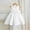 d-285White617, variant on HAYIMI Child Elegant Sleeveless White Dress Girls Wedding Girl Birthday Party Piano Recital And Pageant Dress With Satin Bodice And O-Neck Boho Dresses