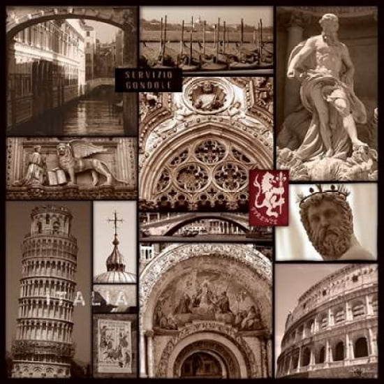 Italy Canvas Art -