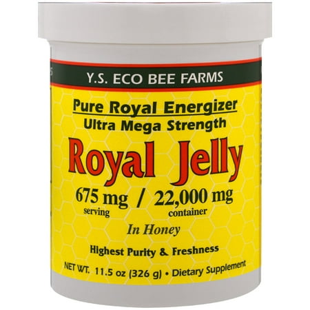 Y S  Eco Bee Farms  Royal Jelly In Honey  675 mg  11 5 oz  326