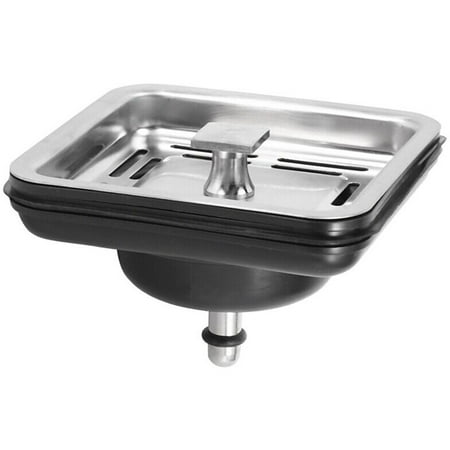 

Stainless Steel Square Sink Strainer Plug Kitchen Sink Drain Mesh Stopper