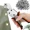 100 Silver Eyelets, variant on Multi-Functional Grommet Handheld Pliers, 3/8 Inch Heavy-Duty Portable Eyelet Setter Tool, for Punching Round Holes In Leather, Belts, Tarps, Fabric,summervibes fathersdaygift