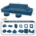 thumbnail image 2 of Sofá de juego modular para niños Edbuosy, 22 piezas, para sala de juegos y dormitorio, 2 of 6