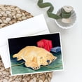 thumbnail image 2 of Golden Retriever Greeting Cards and Envelopes Pack of 8, 2 of 2