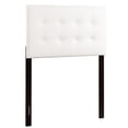 thumbnail image 2 of Glory Furniture Super Nova Faux Leather Upholstered Twin Headboard in White, 2 of 6
