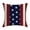 B, variant on XIA0LE 4th of July Patriotic Decorative Throw Pillow 14x14in, Red White Blue Stripes Stars Outdoor Pillow, America Rustic Independence Day Cushion Home Decor (A)