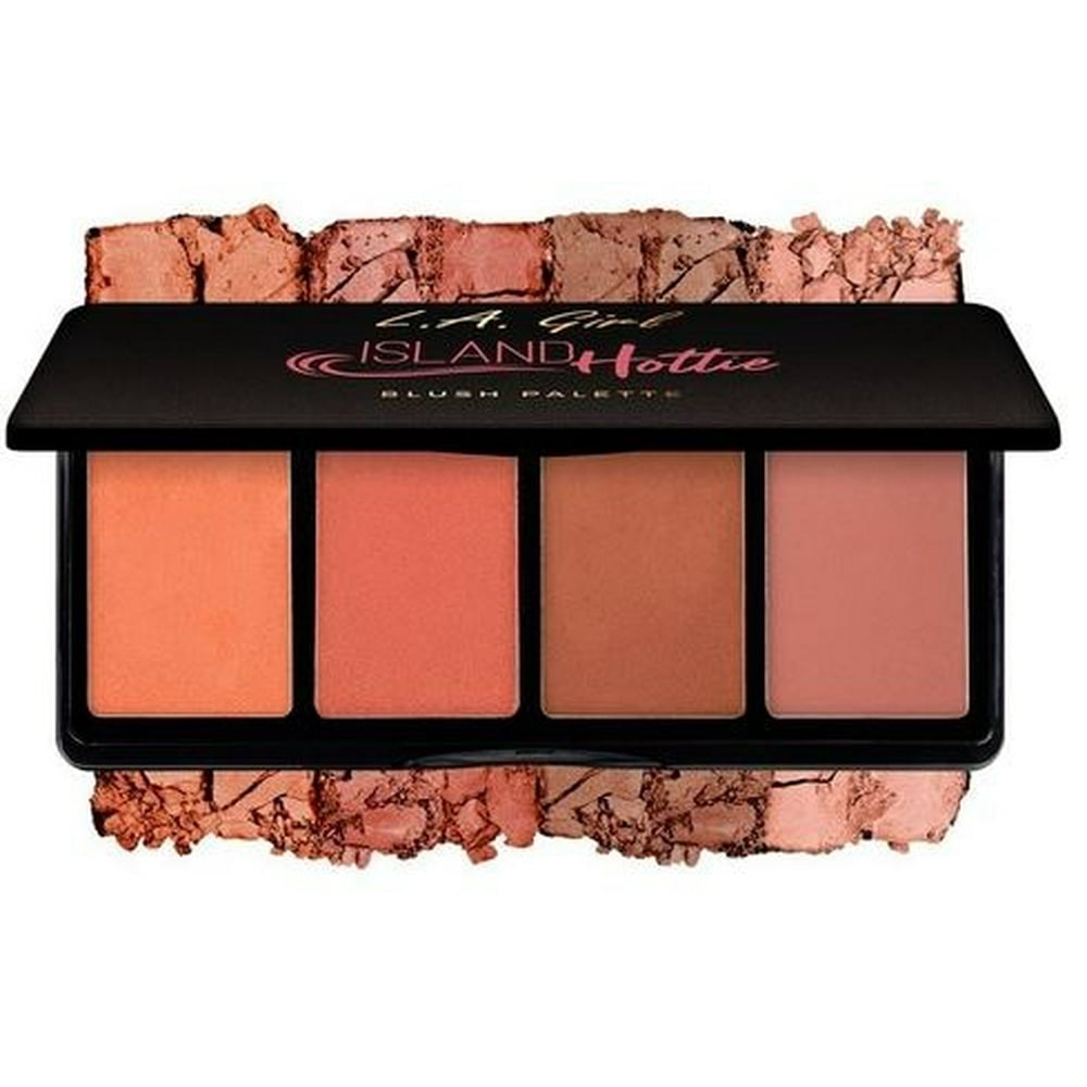 LA Girl Fanatic Blush Palette Island Hottie