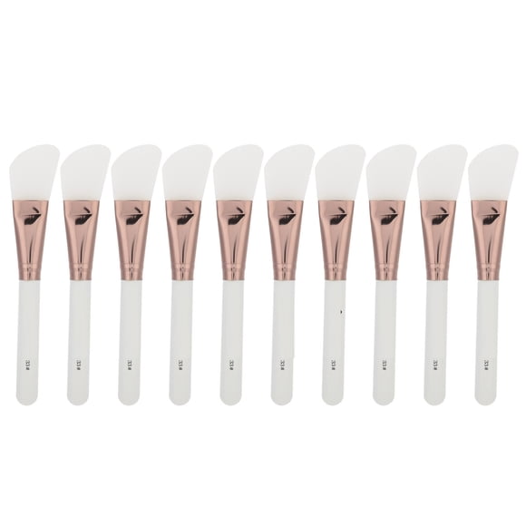 Cepillo de máscara de silicona, 10 piezas Cepillo de máscara facial de silicona Cepillo de máscara DIY Aspecto llamativo