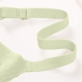 thumbnail image 4 of TARIENDY Plus Size Bra for Big Bust Women Wireless Seamless Bras Comfort Full Coverage Mesh Bralette Push Up Everyday Bra Adjustable Straps Bralettes Green XXXL, 4 of 8