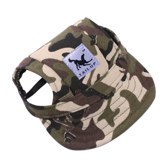 Sombrero para mascotas Sunnimix Gorra de béisbol de gatito rojo S Camuflaje S