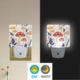 thumbnail image 2 of Yayeee LED Plug in Night Light for The Home with Auto Dusk to Dawn Light Sensors, 2 Pack, White Mushroom, 2 of 6