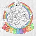 thumbnail image 2 of Men's The Muppets Be Yourself  Graphic Tee White Small, 2 of 5