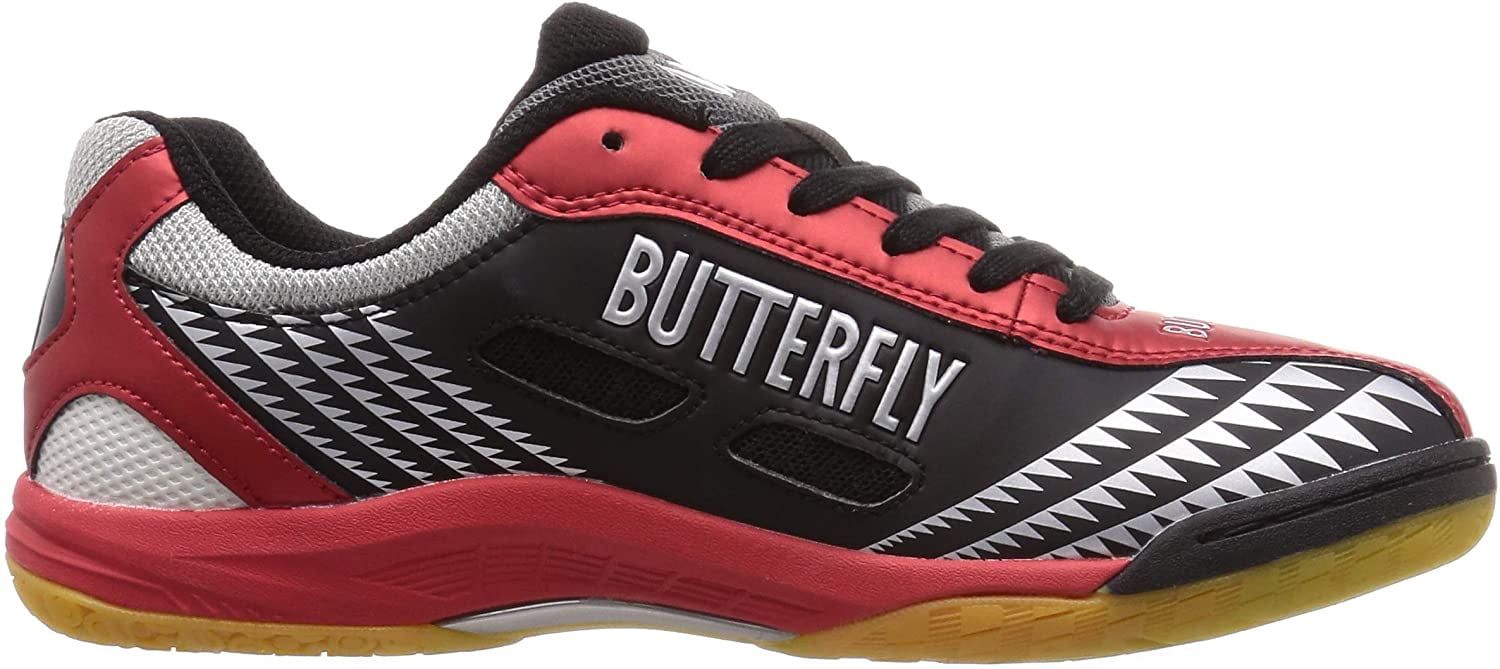 Butterfly Lezoline GIGU Table Tennis Shoes Unisex Shoe Black Red Size US 10.5 Jp Lezoline Gigu - PingPod main image 3