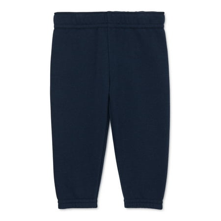 Garanimals Baby Boy Solid Fleece Joggers, Size 6-24 Months