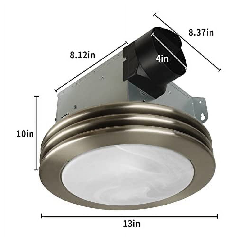 WhisperGreen Select Pick-a-Flow 50/80/110 CFM Bathroom Exhaust Fan