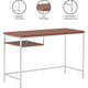 thumbnail image 4 of Escritorio de Madera FRATELLO MUEBLES Sorano Organizador Estante Inferior 120x76 Color Nogal, 4 of 8