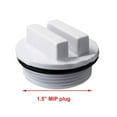 thumbnail image 4 of Mosiee 2Pcs Pool Plug Cap For Hayward Sp1022C Receptacles Vacuum Fittings For Concrete Pools With O-Ring 5.5*5.5*3.5Cm, 4 of 9