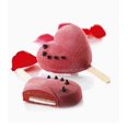 thumbnail image 3 of Molde de paletas de silicona con forma de corazón de 3 cavidades for postres de verano, perfecto for helados, golosinas cubiertas de chocolate y cubitos de hielo, 3 of 6