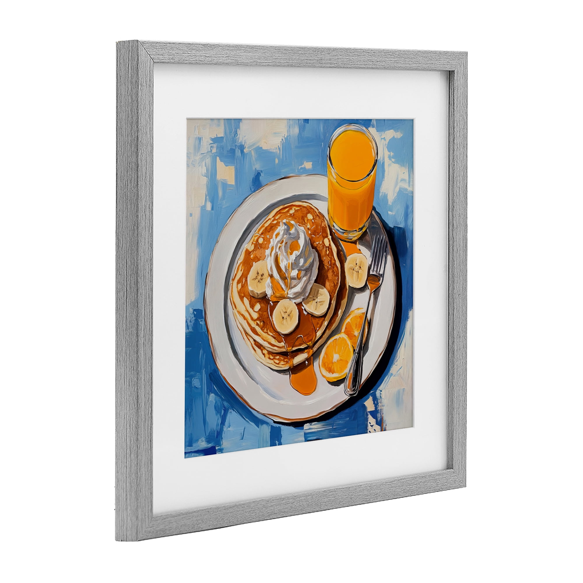 Stupell Industries Banana Bliss Sunshine Gray Framed Print Under Glass, design by Tina LeCour