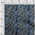 thumbnail image 2 of oneOone Polyester Spandex Black Fabric Floral Sewing Fabric By The Yard Printed Diy Clothing Sewing Supplies 56 Inch Wide, 2 of 4