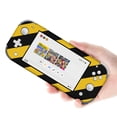 thumbnail image 2 of POBUDS Switch Skin | Sticker Wrap Vinyl Decal | Set Compatible with Nintendo Switch ( Switch Standard, Yellow Black Strip), 2 of 5