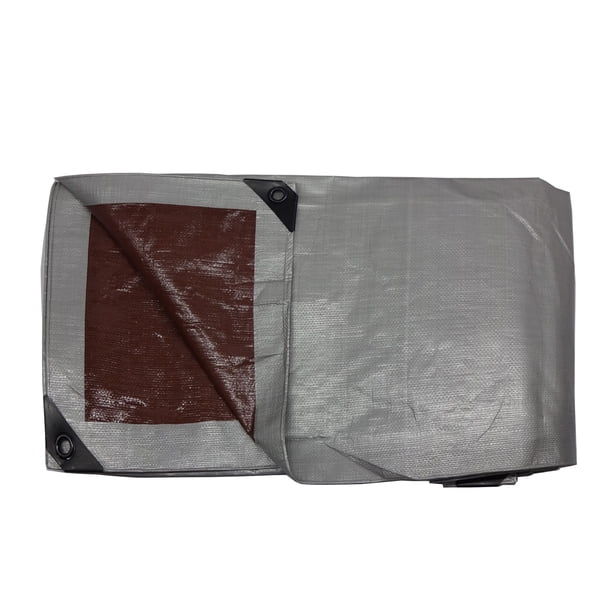 Ozark Trail Heavy-Duty Tarp, 8' x 10', 10 Mil, PE Material