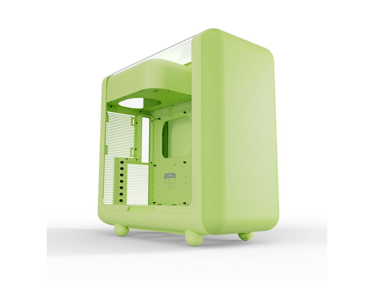 HYTE X50 PC Gaming Case CS-HYTE-X50G-MM Modern Performance ATX Mid-Tower PC Gaming Case - Matcha Milk (Green)