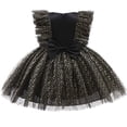 thumbnail image 3 of Toddler Baby Girls Princess Dress Birthday Christmas Party Ball Gown, 3 of 6