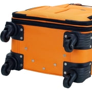 Rockland Luggage Pasadena 19 Softside Expandable Spinner Carry On F2281