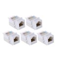 thumbnail image 3 of 5pcs Tool-free CAT5E UTP Network Module RJ45 Connector Socket Computer Outlet, 3 of 6