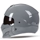 thumbnail image 3 of Casco de motocicleta de cara completa con combinación de personalidad de moda, casco retro para montar en las cuatro estaciones, casco de locomotora de medio casco, 3 of 5