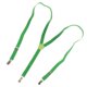 thumbnail image 2 of Cinturón de tirantes elásticos jinwen verde para niños, 2 of 8