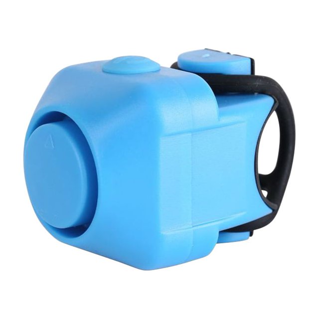 Campana De Bicicleta Bicicleta Timbre de bicicleta eléctrica Volumen alto ABS MTB Bicicleta de carretera Timbre de manillar (Azul)