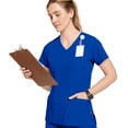 thumbnail image 4 of Jockey Women's Mock Wrap Scrub Top, 4 of 7