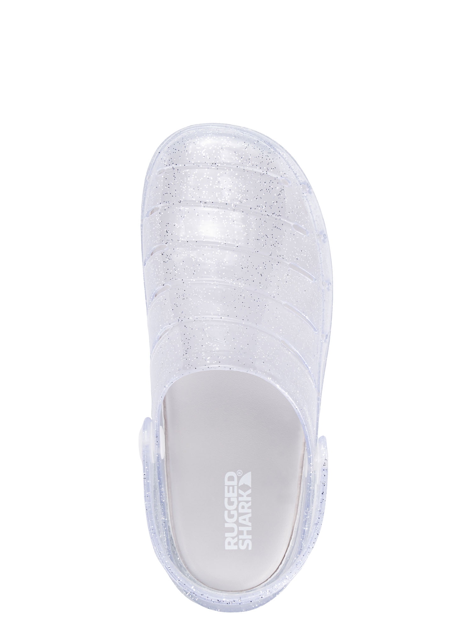 Rugged Shark Toddler, Little, and Big Girls Jelly Clog