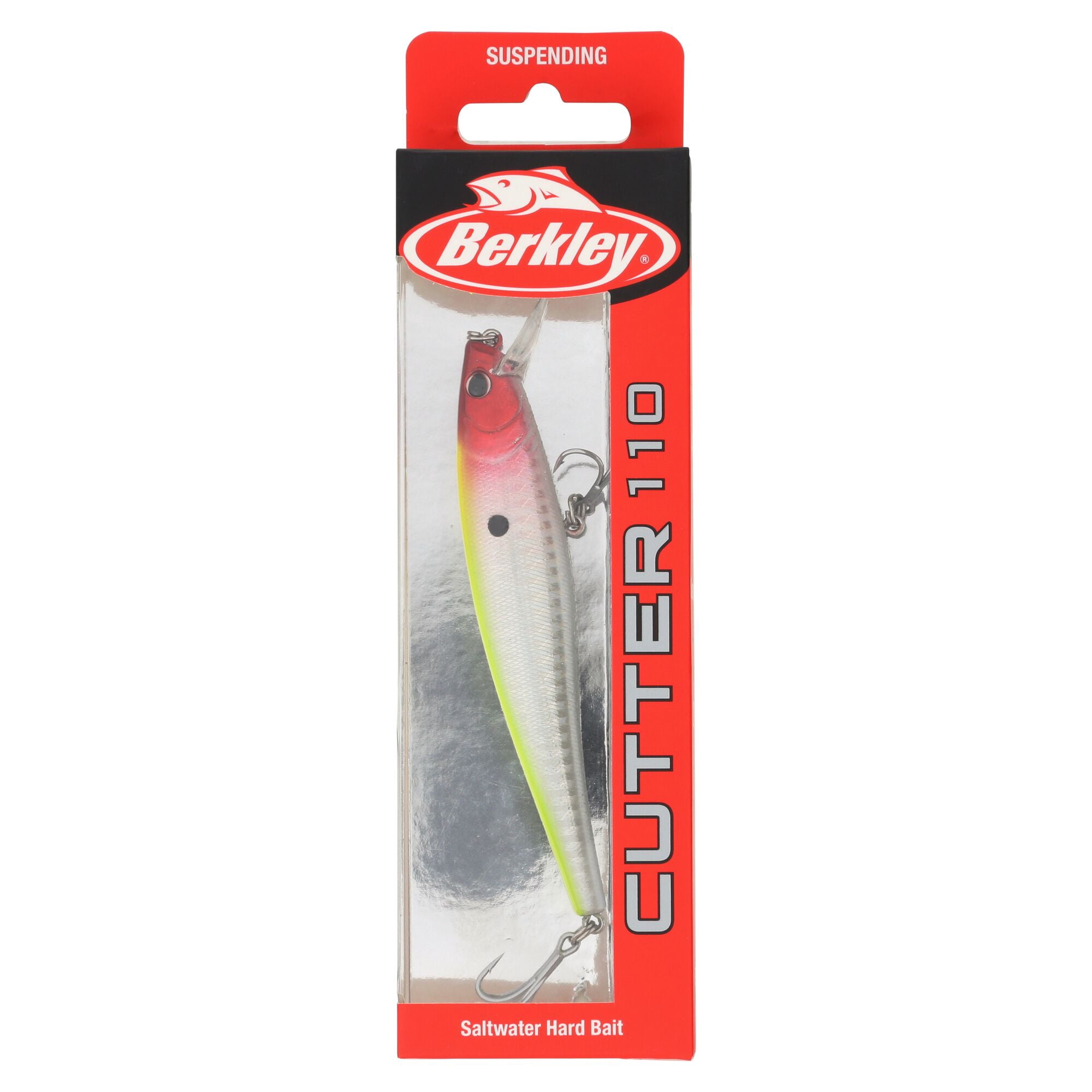 Berkley Cutter Saltwater, 4.3 in, Jerkbaits, Clown (1 Count)
