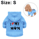 thumbnail image 2 of Camiseta para perro I Love My Mom, camiseta para perros pequeños, para perros pequeños, medianos y grandes, gatos, niños y niñas, 2 of 5