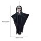 thumbnail image 3 of Xihbxyly Fantasma de Halloween, Decoración Colgante Blanca Aterradora, Decoración de Casa Embrujada Espeluznante, Ideal para Fiestas, Ambiente Embrujado, Fácil de Colocar En La Puerta o La Pared, Tam, 3 of 6