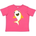 thumbnail image 3 of Inktastic Cute Shark, Little Shark, Yellow Shark, Sea Animal Boys or Girls Toddler T-Shirt, 3 of 5