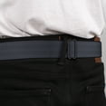 thumbnail image 4 of Dodge Belt, Seatbelt Buckle Belt, Dodge Viper Logo Reclaimed Black Panel, 34 to 52 Inches, 4 of 9