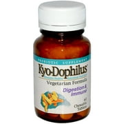 Kyolic Kyo-dophilus Vegetarian Formula Digestion and Immune Chewable Tablets, 60 CT
