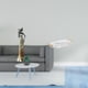 thumbnail image 2 of Elegante escultura de dama africana con bandeja de tocador rectangular nórdica para decoración del hogar, hoteles, comedor, oficina, dormitorio y alma, 2 of 8