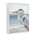 thumbnail image 2 of Stupell Industries Rustic Lodge Left Gazing Heron White Framed Giclee Art, 16 x 20, by Nan, 2 of 8