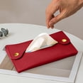 thumbnail image 5 of Rewenti Pochette Portable en Similicuir pour Lingettes Humides, Mini Sac Distributeur de Mouchoirs de Voyage pour Usage Extérieur, Étui de Rangement Réutilisable pour Serviettes Sanitaires, 5 of 5