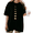 Black-1, variant on Women's Celestial Moon Phase Flower Minimalist Aesthetic Graphic T Shirt Short Sleeve Round Neck Top Black S-5XL