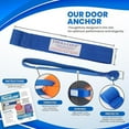 thumbnail image 2 of RangeMaster Thera-Loop Banding & Tubing Door Anchors │ Non-Slip │ Complements Exercise Bands or Tubes │ Great for Exercising and Strengthening Activities | Multi-Purposes Door Anchors, 2 of 5