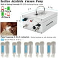 thumbnail image 2 of Hantop 6L Cow Milking Machine, Rechargeable Battery Powered Speed Adjustable Pulsating Vacuum Pump, 304 Stainless Steel Milk Bucket with Auto Stop Check Valve Cow Milker Machine (Pro Model), 2 of 9