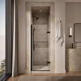 thumbnail image 3 of Kohler 27582-10L-BL 71.5 x 30.37 in. Composed Frameless Pivot Shower Door with 0.37 in. Thick Crystal Clear Glass - Matte Black, 3 of 7