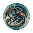 thumbnail image 3 of Lotusprinthandmade Cute Dragon with Book Spare Tire Cover Without Backup Camera Hole 6 Sizes (34 in. V2), 3 of 7