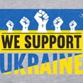 thumbnail image 3 of CafePress - We Support Ukraine Long Sleeve T Shirt - Womens Baseball Tee, 3 of 4